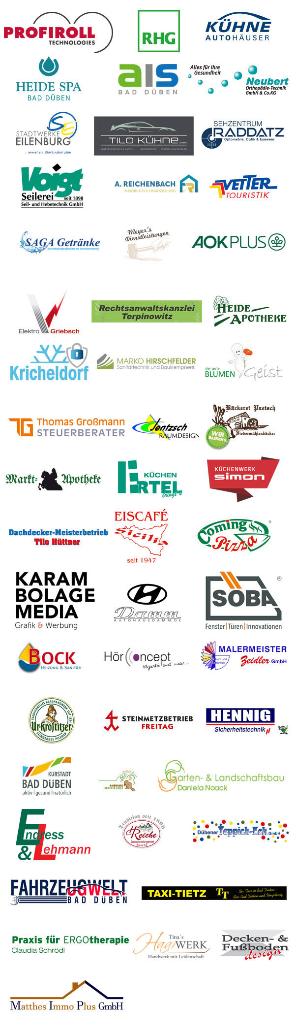 Logos der Partner und Sponsoren